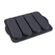 thumbnail image 5 of Molde de silicona para Pan Wosthever Molde antiadherente para Hotdog sartén para cocinar DIY bandeja para hornear gris claro, 5 of 6