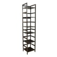 thumbnail image 6 of Eccostyle 3-Tier Bamboo Frame Stackable Tower Shelf - Espresso, 6 of 7