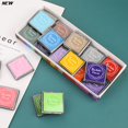 thumbnail image 2 of 20PCS Multi-colored Giant Ink Pads Stamp Pads Inkpad Handmade DIY Craft For DIY Craft Scrapbooking Finger Paint Ink Pad Set 20PCS, 2 of 6