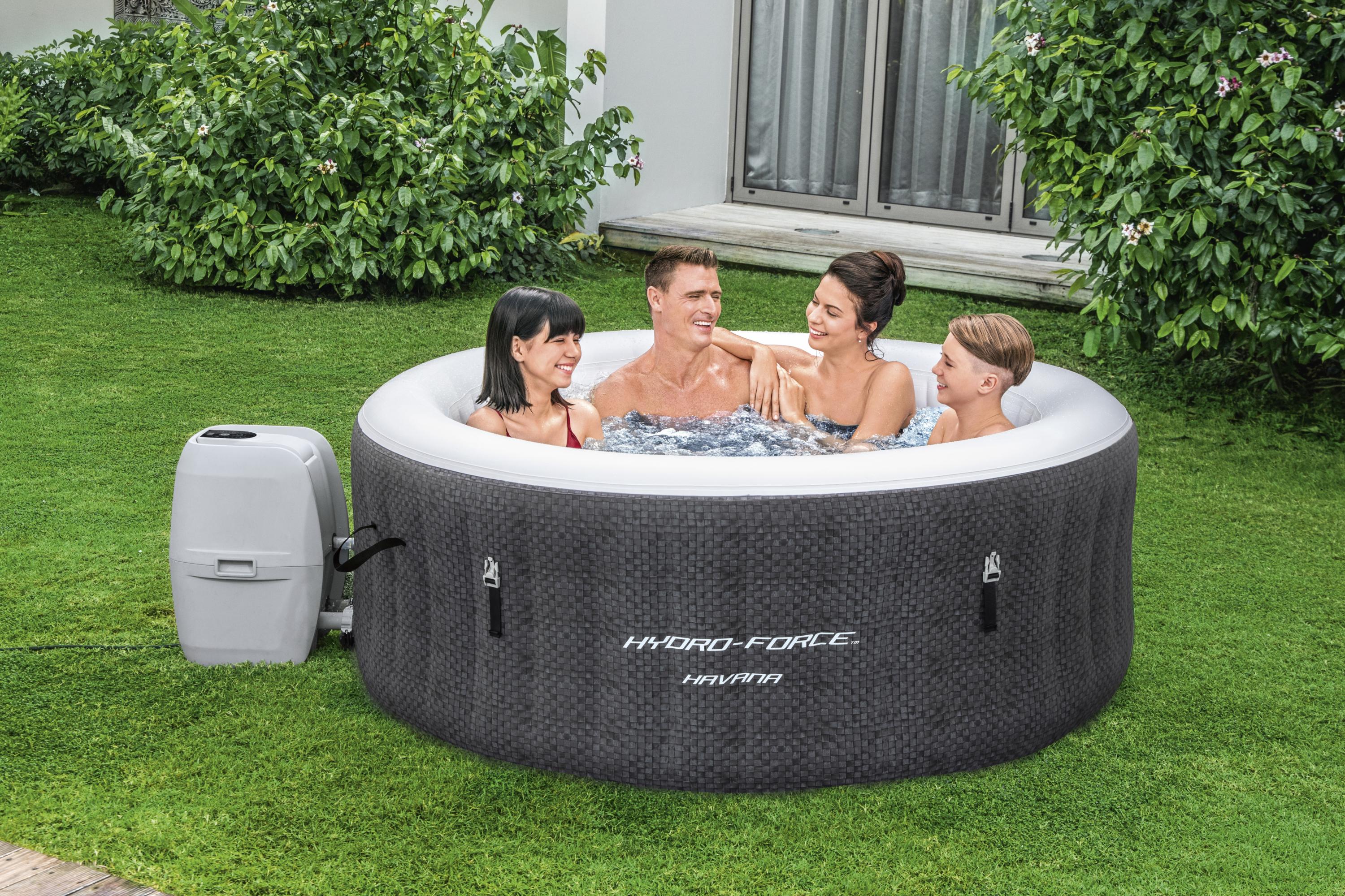 Hydro-Force Havana Inflatable Hot Tub Spa 2-4 person - image 3 of 9