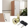 thumbnail image 2 of Security Mailbox Lock Stainless Steel Cabinet Drawer Cabinet Cam Lock with Same Keys 16mm, 2 of 5