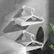 thumbnail image 4 of Organizador plegable de metal para guardar ropa, perchero para balcón, baño, sin perforaciones, para colgar en la pared, gancho telescópico, perchero para guardar ropa, organizadores de armario y alma, 4 of 6