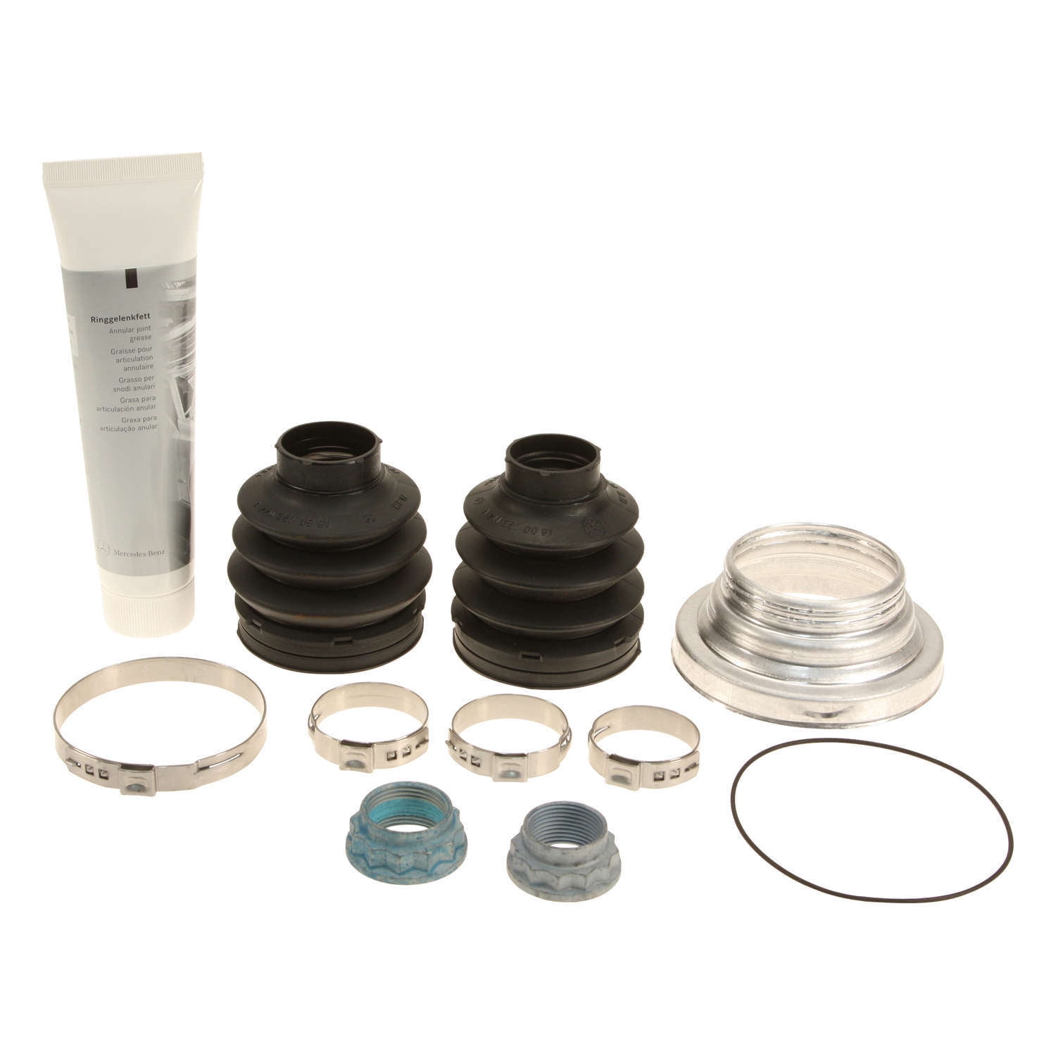 Genuine w/ Clamps & Grease CV Boot Kit