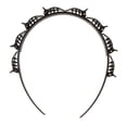thumbnail image 2 of Diadema de Doble Capa para Cabello Sunnimix Decor Uchacha Negro, 2 of 6