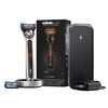 Gillette Heated Razor for Men, Deluxe Travel Shave Kit by GilletteLabs, 1 Handle, 2 Blade Refills, Charging Dock, Case Heated Razor Travel Kit