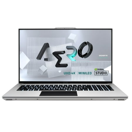 GIGABYTE AERO 17 YE5-17.3" 4K/UHD miniLED 120Hz, Intel Core i9-12900HK, NVIDIA GeForce RTX 3080 Ti GPU 16GB GDDR6, 32GB DDR5 RAM, 2TB SSD, Win11 Pro, Creator & Gaming Laptop (AERO 17 YE5-94US748HP)