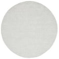 thumbnail image 3 of Safavieh Abstract Delia Distressed Wool Area Rug, Light Gray/Ivory, 6' x 6' Round, 3 of 12