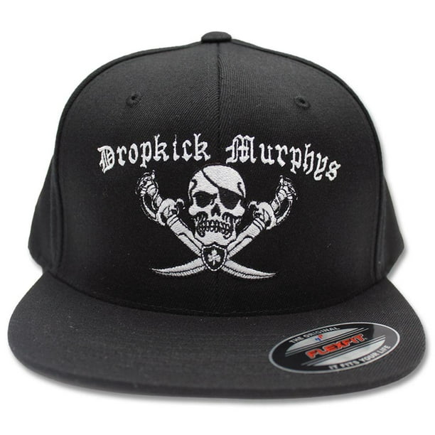 Dropkick Murphys- Pirate Logo Snapback Apparel Hat - Black - Walmart.com - Walmart.com