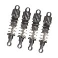 thumbnail image 4 of arctrm Oil Filled Metal RC Shock Absorber Professional DIY Accessories Front Rear Shock Dark Gray, 4 of 10