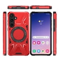 thumbnail image 6 of Elegant Choise Case with Screen and Lens Protector for Samsung Galaxy S24 Ultra/S24 Plus/S24 Shockproof Magnetic Phone Cover with Stand, Red, 6 of 13