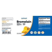 Nutricost Bromelain Supplement 500mg, 120 Vegetarian Capsules