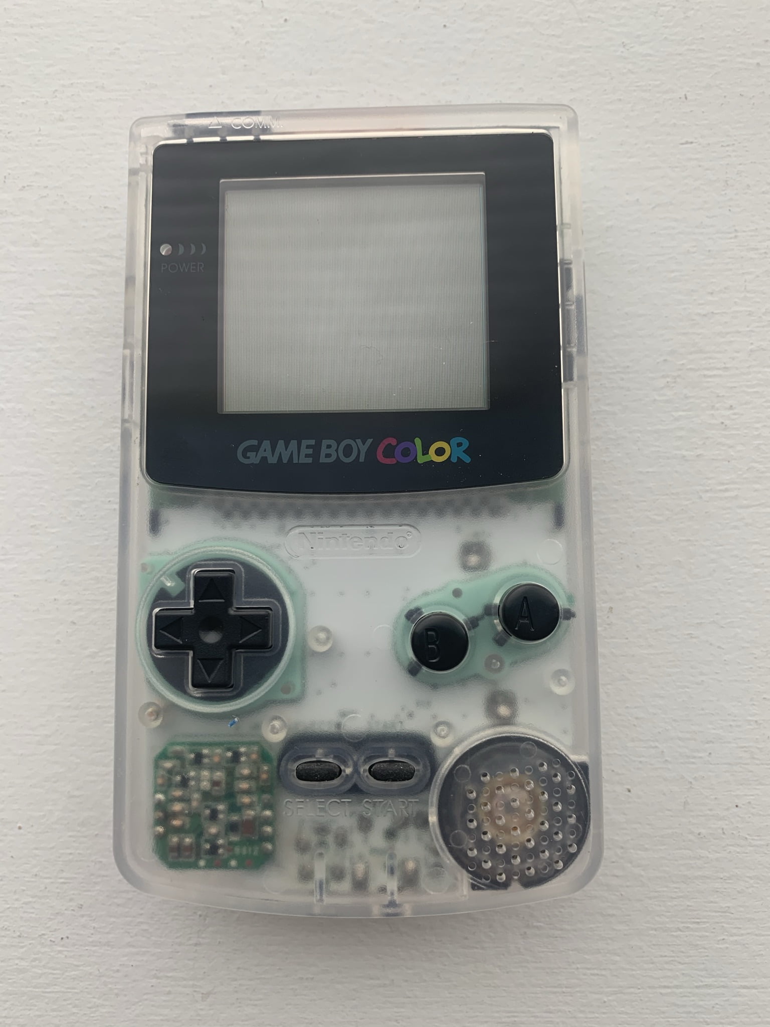 Ejeren perler Ciro Authentic GameBoy Game Boy Color Skeleton- 100% OEM - Walmart.com