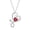 B, variant on Nurse Necklace for Women 925 Sterling Silver Stethoscope Heartbeat Necklace Jewelry Gifts for Nurse Graduation Medical Student Doctor