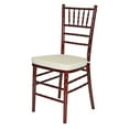thumbnail image 2 of Chair - Chiavari Wood - Mahogany/Ivory Cushion (4/Box), 2 of 3