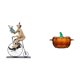 thumbnail image 1 of Figura De Payaso Calabaza, Dulcero De Cristal, Estatua, Escultura, Colección, Adorno De Escritorio, Centro De Mesa, Decoración De Vitrina, Comedor, Regalo, 1 of 8