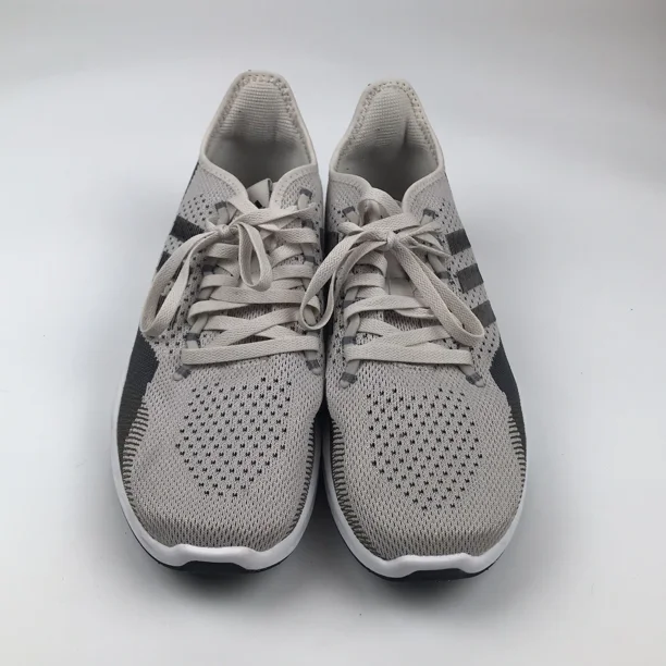 Adi - das Shoe Mens Size 12 Gray Trainer Casual Running Low Top