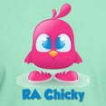 thumbnail image 3 of CafePress - RA Chicks Cute Pink Chicky Dark T Shirt - Men's Classic Graphic Cotton T-Shirt, 3 of 4