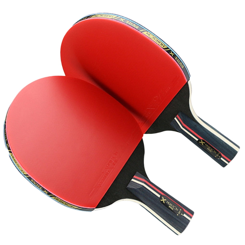 DEEPCRAFF 1Set Table Tennis Rackets with Anti Slip Grip Assorted Color for Indoor and Outdoor Training