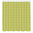 thumbnail image 3 of Ambesonne Summer Shower Curtain, Sunflowers and Pineapples, 69"Wx75"L, Multicolor, 3 of 5