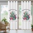 thumbnail image 5 of Outdoor Curtains for Patio Waterproof, Tropical Plants Outdoor Privacy Panels Grommet, Country Summer Botanical Cactus Plants Blackout Outside Curtains for Porch/Cabana 54"x84", 1 Panel, 5 of 8