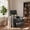 Gray, variant on Vineego Massage Recliner Chair Small Places Single Sofa Adjustable Home Theater Seating with Side Pockets for Living Room,PU Brown