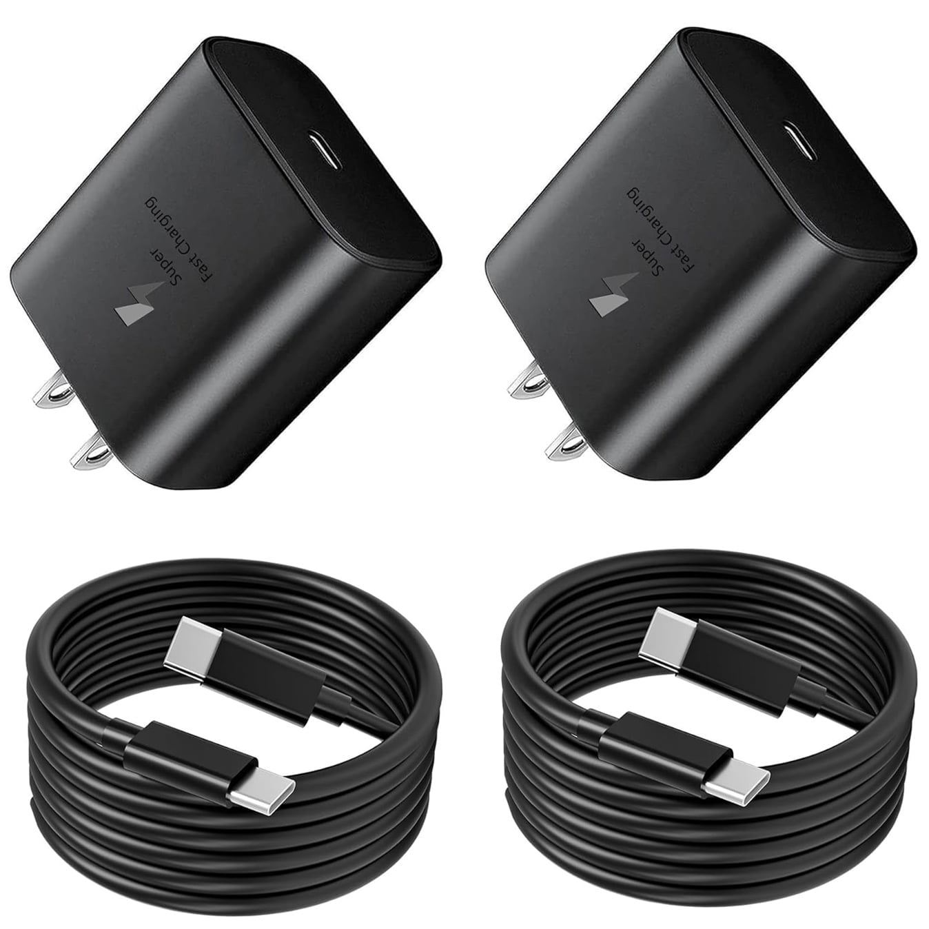 45W USB-C Super Fast Charger Android Phone Wall Charger for Samsung Galaxy S24 Ultra/ S24/ S24+ /S23 Ultra/ S23 /S23+ /S22 Ultra /S22+ /S22 , Compatible with IPhone 16/15/14/13 Ipad Air /Pro /Mini