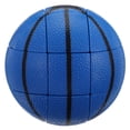 thumbnail image 2 of Cubo de plástico azul con forma de baloncesto, rompecabezas, para niños, 2 of 5