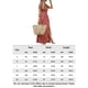 thumbnail image 2 of Faldas largas Vestido largo de playa boho para mujer Vestido dividido de manga corta con estampado (Rojo sandía XXL) Cgtredaw Melon rojo T XXL para Mujer, 2 of 6