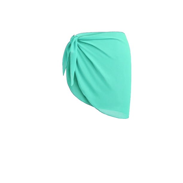 Yuarrent Sarong Coverups Traje de baño Wrap Traje de baño Protección solar Ropa de gasa con corbata abierta ajustable Traje de baño Traje de baño verde