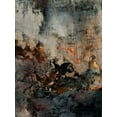 thumbnail image 2 of Urban Road 19x24 Black Ornate Wood Framed with Double Matting Museum Art Print Titled - Oxidise, 2 of 4