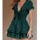 thumbnail image 5 of Vestido PRETTYGARDEN Verano 2025 Cuello en V Manga Corta M, 5 of 5
