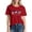 Z01 Red, variant on Conairie 250 Anniversary USA Shirt for Women American Falg Graphic V Neck Patriotic 1776-2026 July 4th T-Shirts Casual Short Sleeve Basic Blouses Vacation Clothes BK1 L
