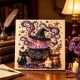 thumbnail image 6 of Halloween Pearl Diamond Painting Art Kit with Frame for Adults & Beginners, Gemstone Diamond Dots Beads Painting for Home Wall Decor Halloween, 6 of 6