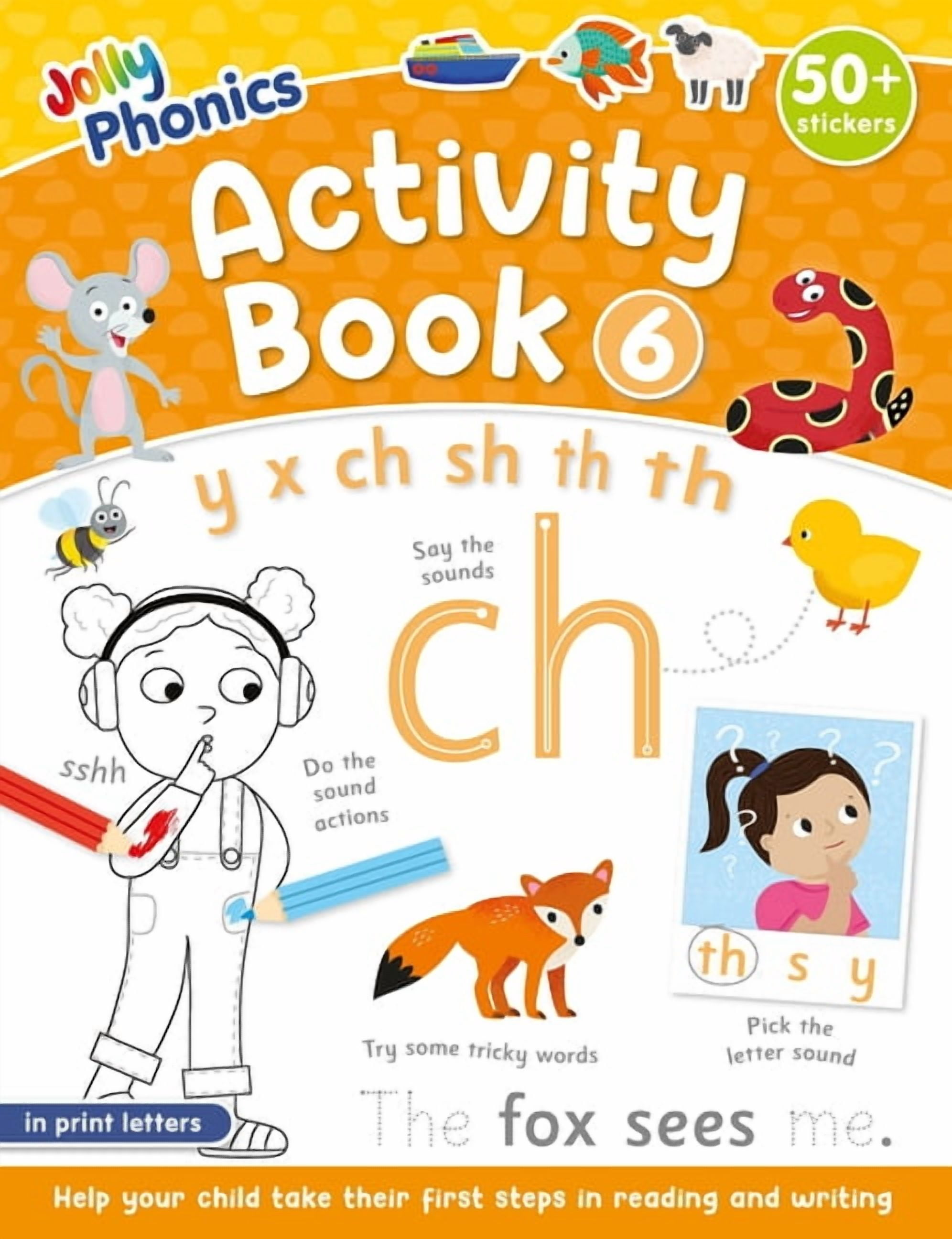 Jolly Phonics Activity Books, Set 1-7 Jolly Phonics Activity Book