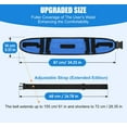 thumbnail image 5 of Rhino Valley Gait Belt Transfer Belt for Senior with 7 Handles, 59" Anti-Slip Transfer Belt for Elderly, Lift Belt, Nursing Safety Patient Assist, Blue & Black, 5 of 6