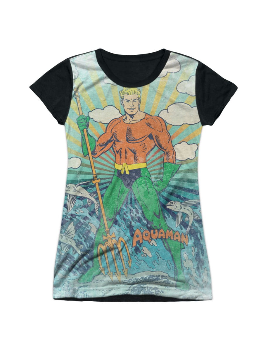 Aquaman Dc Comics Classic Aquaman Trident With Logo Juniors Black Back T Shirt Tee Walmart Com Walmart Com Aquaman Dc Comics Classic Aquaman Trident With Logo Juniors Black Back T Shirt Tee Walmart Com Walmart Com