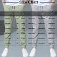 thumbnail image 3 of Trikvn 2-Pack Boys Lightweight Cotton Linen Jogger Pants Elastic Drawstring Waist Casual Trousers with Pockets Comfortable Breathable Bottoms for Vacation Beach, 3 of 7