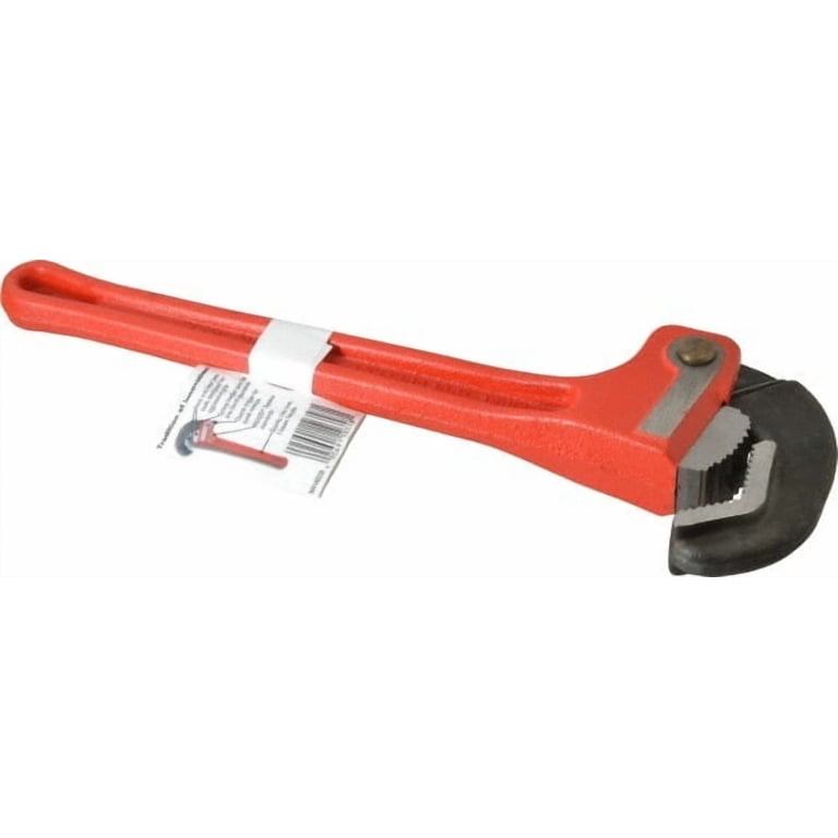 4-Piece Heavy Duty Pipe Wrench Set – Alloy Steel Jaws, Aluminum Handles (8", 10", 14", 24")