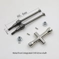 thumbnail image 5 of Juego de Eje de Transmisión CVD Delantero para SCY 16101 16102 16103 16201 Pro 1/16 Brush RC Car Upgrades Parts, 5 of 5