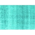 thumbnail image 1 of Ahgly Company Indoor Rectangle Persian Turquoise Blue Traditional Area Rugs, 4' x 6', 1 of 4
