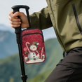 thumbnail image 4 of COEQINE Crutch Bag for Women, Elbow Crutch Pouch Snowman Candy Cane Red Broken Leg Crutch Bag, Walking Cane Bag, Forearm Crutch Attachment, Lightweight, for Adults Elderly, 4 of 7