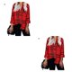 thumbnail image 4 of Guardurnaity Camisa de mujer Casual transpirable bolsillo blusa trabajo viaje fotografía damas Top verano otoño ropa regalos de cumpleaños Type5 NO5, 4 of 6
