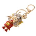 thumbnail image 3 of Lindo Encanto Colgante Cristal Monedero Bolsa Coche Lvero Lvero Lvero Lvero - rojo Sunnimix Dragón Llavero, 3 of 7