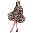thumbnail image 5 of Moomaya Short Printed Kimono Kaftan For Women Turkish Kaftan Beachwear Bikini Cover Up, 5 of 7