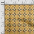 thumbnail image 1 of oneOone Cotton Flex Fabric Check & Triangle Ikat Printed Craft Fabric BTY 40 Inch Wide, 1 of 4