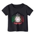 thumbnail image 5 of BOOMNY Toddler Girls Short Sleeve Italy Soccer T-Shirts Crew Neck Graphic International Football Tee Tops for Girl Soft Dailywear, 5 of 6