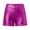 Hot Pink, variant on Hienoo Women's Leather Shorts High Rise Tight Hotpants Shorts for Clubwear Dance, Sizes S-XL
