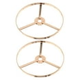 thumbnail image 6 of 2pcs E27 Lamp Shade Holder Rings 13 CM Round Metal Craft Diy Drum Ceiling Lights Frame Support, 6 of 8