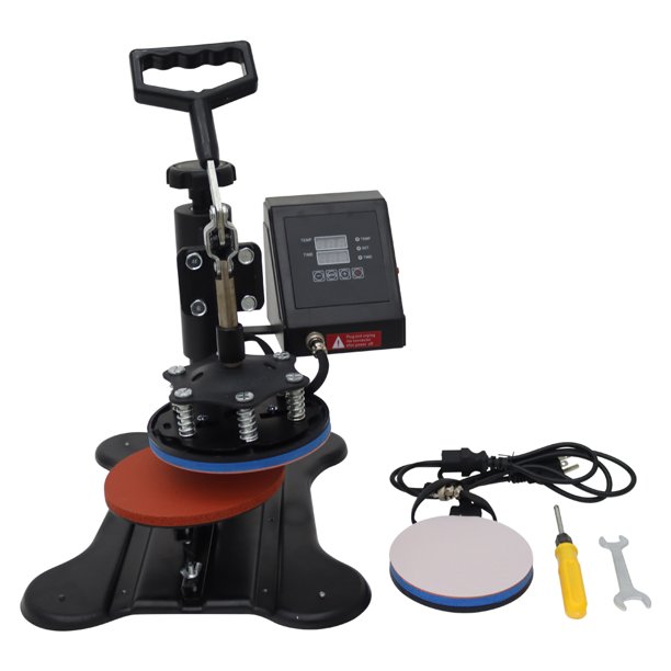 INTSUPERMAI 2 in 1 Heat Press Machine Sublimation Transfer for 8 inch