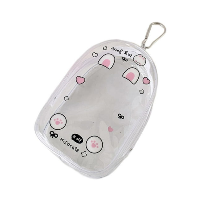 GUOOL Doll Storage Bag Dustproof Clear Figure Display Bag for Lipstick Dolls Cards Bunny